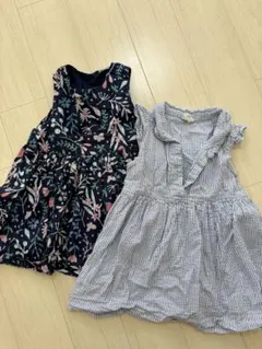 ベビーワンピース2点セット