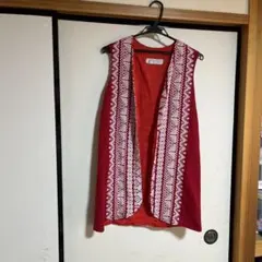 ヴィンテージ刺繍ベスト
