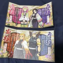 鬼滅の刃 ミニ屏風コレクション 甘露寺蜜璃 胡蝶しのぶ 煉獄杏寿郎 宇髄天元