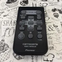 carrowzeriaパイオニアのカーオーディオ用リモコンCD-R500のサムネイル