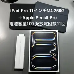 iPad Pro 11インチM4 256G ➕Apple Pencil Pro