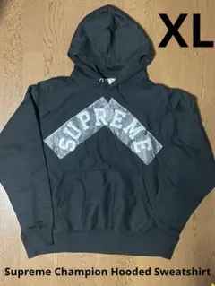Supreme Champion Hooded Sweatshirt Black