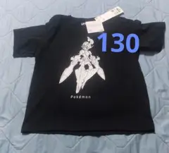 【130サイズ新品未使用】　ポケモン　ボーイズ　半袖シャツ　Tシャツ ユニクロ
