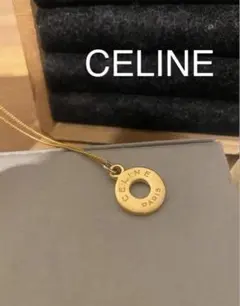 CELINE セリーヌ ネックレス ゴールドのサムネイル