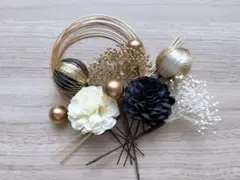 髪飾りNo.26 和玉　かすみ草　小花　 卒業式　結婚式　成人式　和装