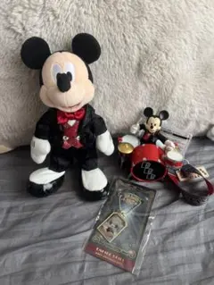 ミッキーマウス タキシードぬいぐるみ ビッグバンドビート グッズセット