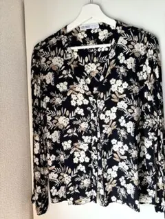ZARA BASIC 花柄シャツ Lサイズ