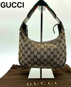 グッチ　ミニハンドバッグ　GGキャンバス　シェリーライン　GUCCI
