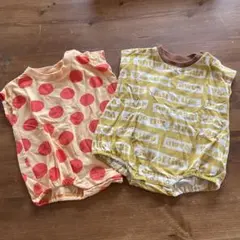 p.premier 総柄バルーンロンパース　60cm