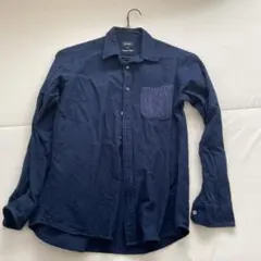 BEAMS ネイビー 長袖シャツ M