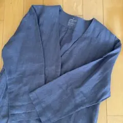 【美品】無印良品 MUJI フレンチリネンコート アトリエコート
