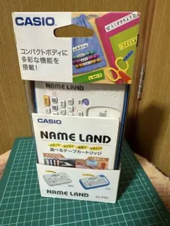 ★ほぼ新品 CASIO NAME LAND ラベルプリンター おまけ付き