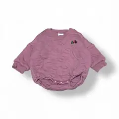 FRUIT OF THE LOOM キルティング ロンパース 70
