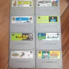 スーパーファミコンソフト８本セット