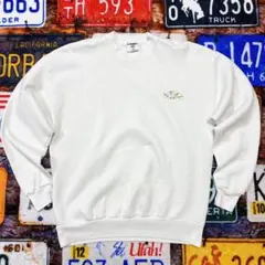 美*生様 90s USA製 JERZEES スウェット XL ホワイト ビンテー