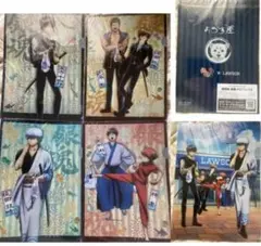 アニメ銀魂ローソン限定クリアファイル5枚セット