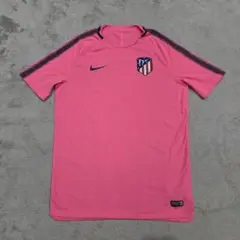 NIKE　ナイキ　アトレティコ・マドリード　トレーニングシャツ　L　ピンク