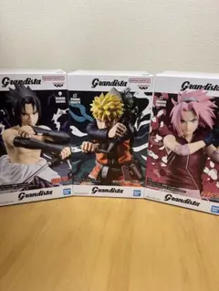 Grandista フィギュア 3体セット ナルト・サスケ・サクラ