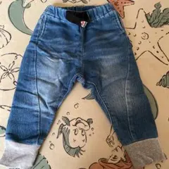 デニムパンツ　即発送　　男女兼用　ジョガーパンツ