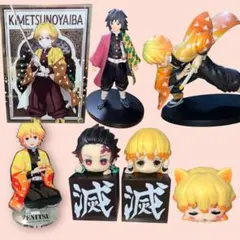 鬼滅の刃　フィギュア　アクリルスタンド　アクリルボード　セット