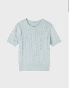 レミ絵さま専用☆公式購入品☆THE TOÉ Cable Knit ホワイト - メルカリ
