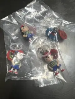 MOTHER2 チャームマスコット ネス×3、ゲップー×1 合計4個セット