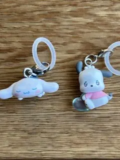 サンリオ　シナモロール　ポチャッコ　めじるしアクセサリー