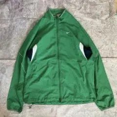 00's vintage ナイキ ウィンドブレーカー ナイロンジャケット 緑 M
