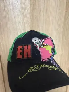Ed Hardy スカルデザイン キャップ