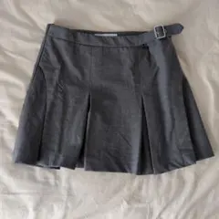 ZARA グレー プリーツスカート 13-14サイズ