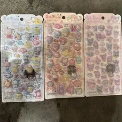 【国内正規品】うるちゅるポップシール サンリオキャラクターズ　3枚セット