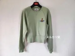 Vivienne Westwood オーブ刺繍長袖トレーナー ゆったりドルマン春