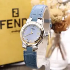 美品☆FENDI クロノグラフピンクシェル文字盤 - メルカリ