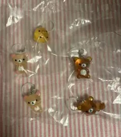 クリアマスコットチャーム　リラックマ