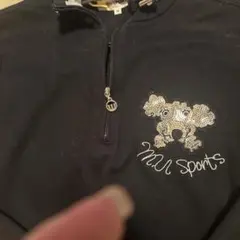 M.U SPORTS レディース ゴルフウェア ハーフジップシャツ 38