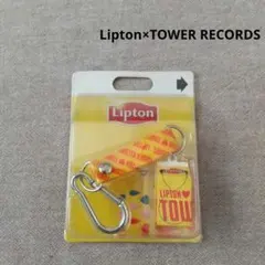 Lipton×TOWER RECORDS コラボ カラビナ キーホルダー 非売品のサムネイル