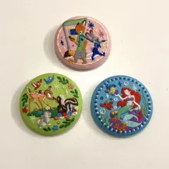 刺繍缶バッチ　3個セットのサムネイル