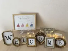 結婚式　ウェルカムスペースセット