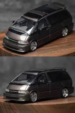 トミカ改造 トヨタ ヴェルファイア フルエアロアルミリム 深リム