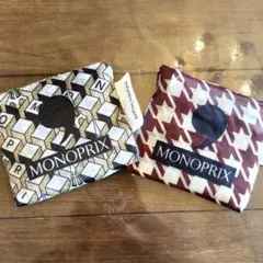 MONOPRIX モノプリ　新作　エコバッグ【新品未使用】2個セット