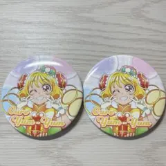 プリキュア キュアヤムヤム トゥインクル缶バッジ14 JOY！ - メルカリ