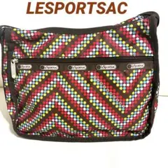 LESPORTSAC レスポートサック カラフルドット柄ショルダーバッグ