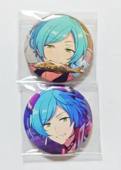 あんスタ 周年 缶バッジ 流星隊 深海奏汰 カプセルトイ ガチャガチャ