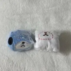 シュガーバニーズ ふわふわ巾着2 あおみみうさ あおうさ