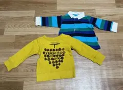 トップス　長袖　トレーナー　ラガーシャツ　ムージョンジョン　ジャンクストア　80