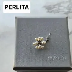 ミキモト（ペルリータ）　パールフックピアス　18金　片方　美品 ミキモト（ペルリータ） パールフックピアス 18金 片方 美品 - メルカリ