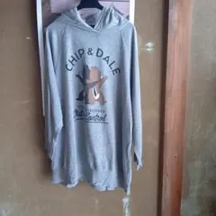 Chip & Dale フード付きパーカー