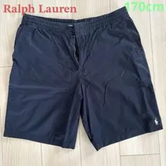 ラルフローレン刺繍入りネイビーショートパンツ 170cm