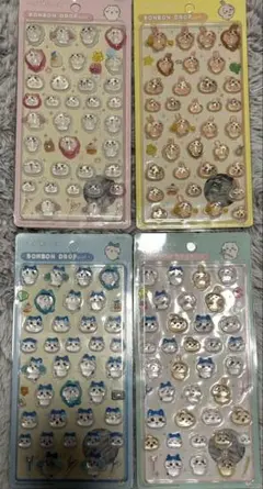 ちいかわ　硬質ステッカーセット 4種