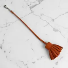 エルメス カルメンチータ ブックマーク チャーム ダークブラウン